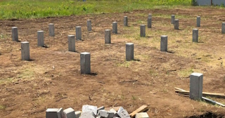 Фундамент на забивных жб сваях под ключ в Троицке - фундамент из забивных железобетонных свай цена от 3165 руб/м2
